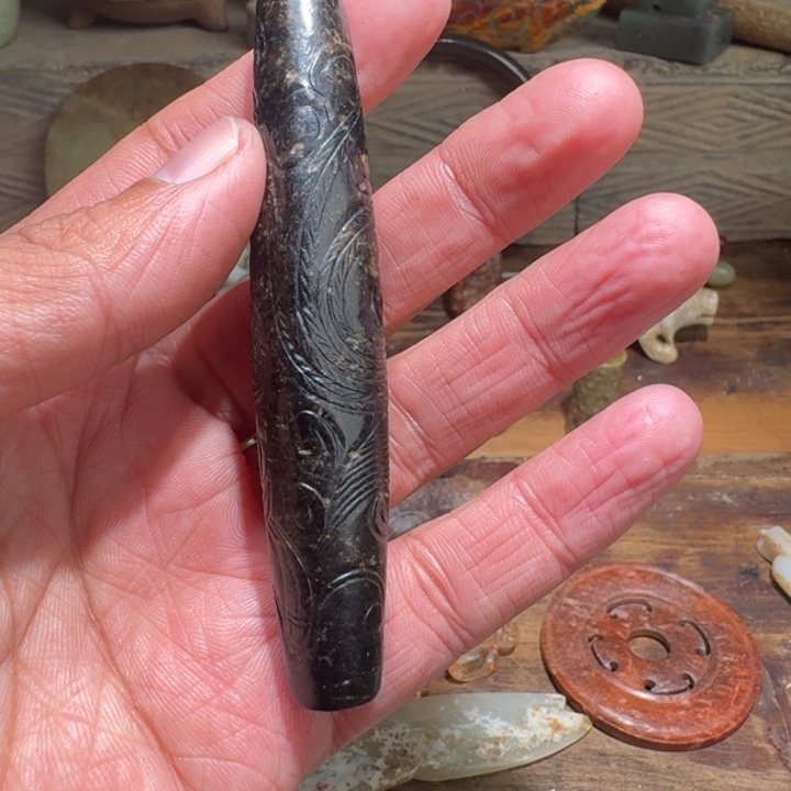 和田玉挂件未镶嵌平*