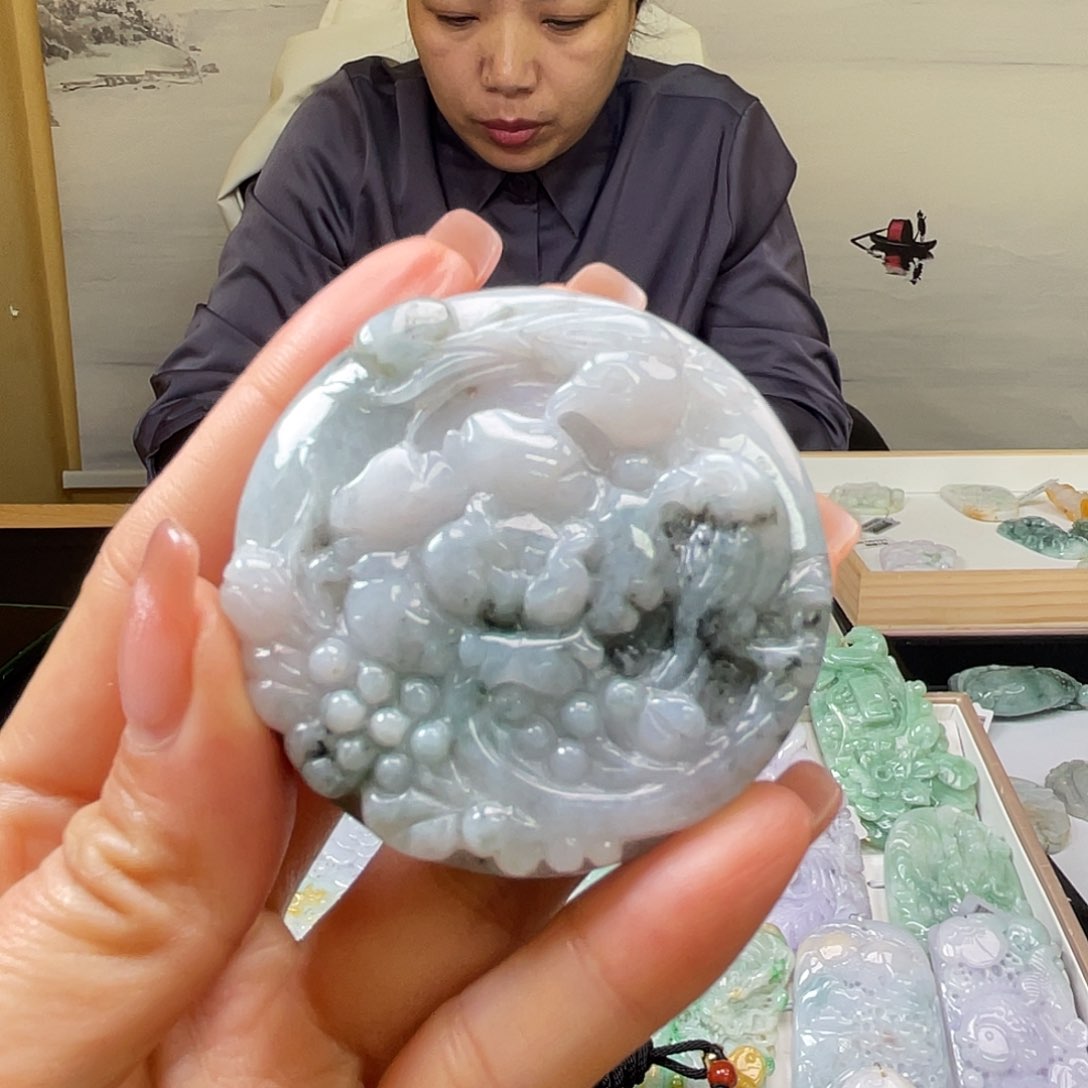 翡翠吊坠(不含链)未镶嵌