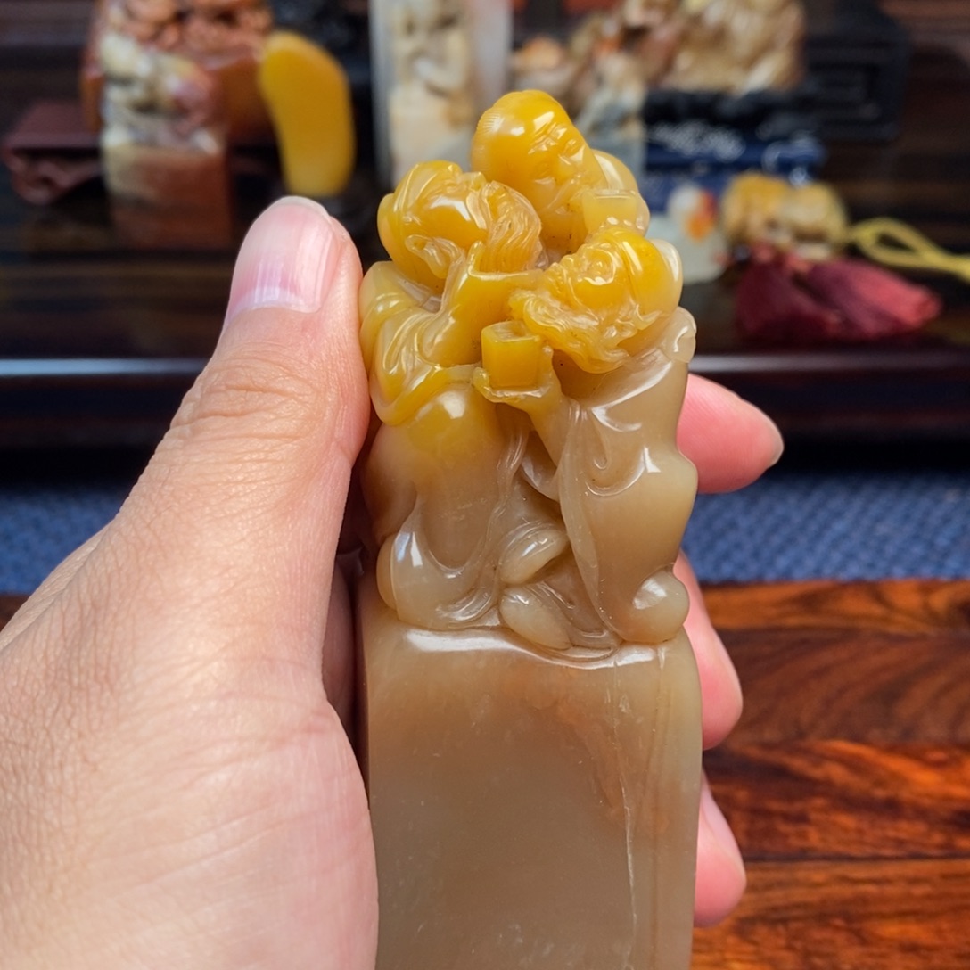 华*寿山石收藏作品石