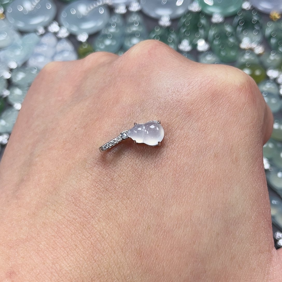 翡翠银S925镶嵌颈饰