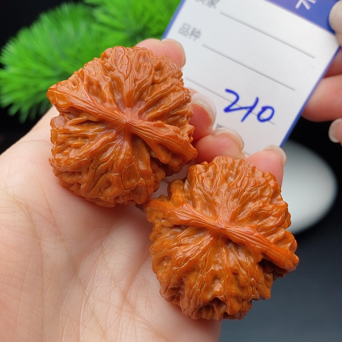 文玩核桃把件39苹果210