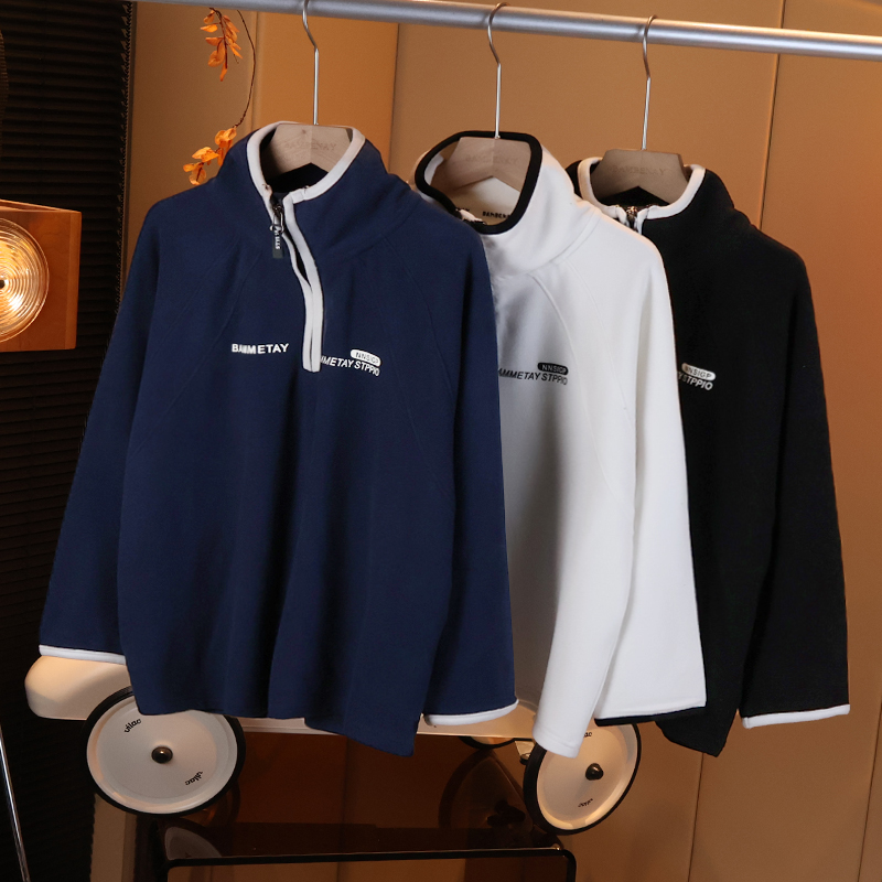 班贝纳【现货】男童慕斯暖绒保暖打底衫内搭软糯秋冬儿童C2386.