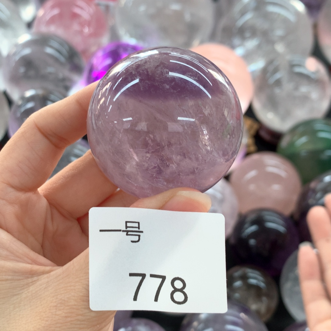 水晶摆件未镶嵌一号778尺寸4.6