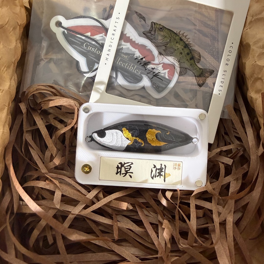 【暝渊】手工鳜鱼铅笔路亚饵