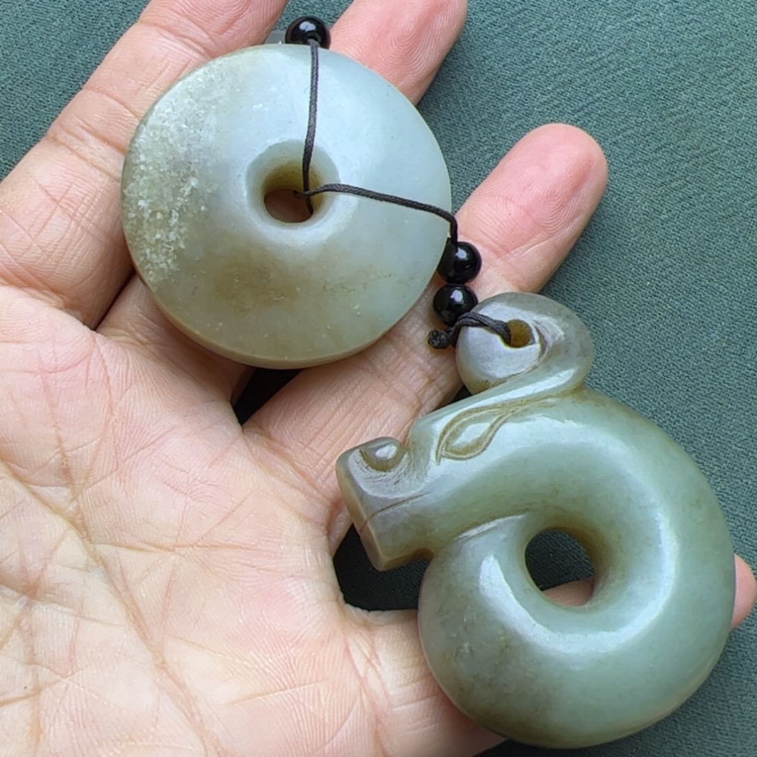 和田玉把件未镶嵌