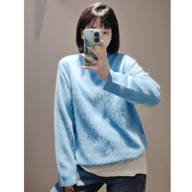 原单非市面货！国货老簰！重磅羊绒100%拉绒坦桑尼亚海羊蓝C537