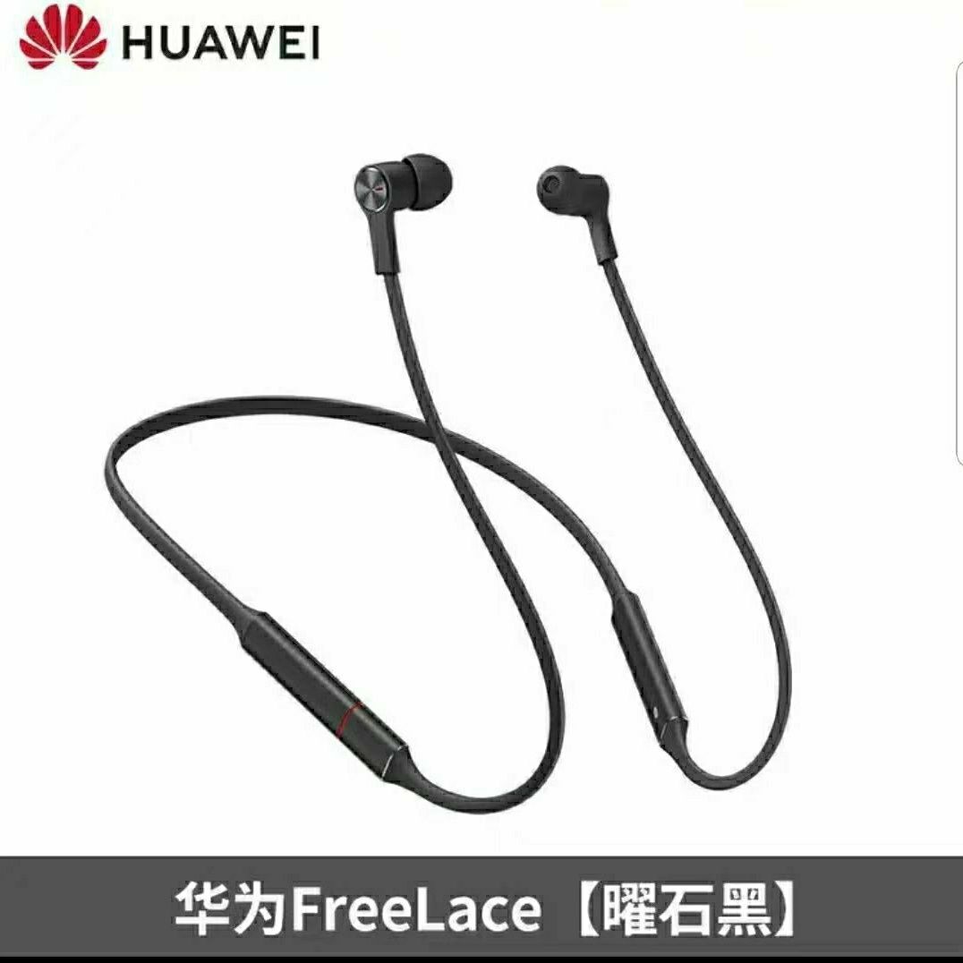 99新 Huawei/华为 freelace真无线蓝牙耳机跑步降噪挂脖式耳机