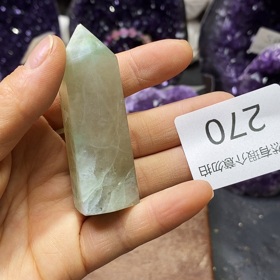 9K金镶嵌水晶大型摆件（非配饰）