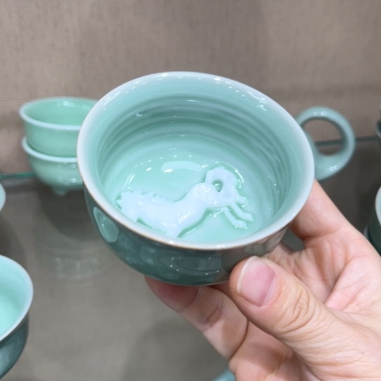 瓷片大宋名窑汝瓷茶具