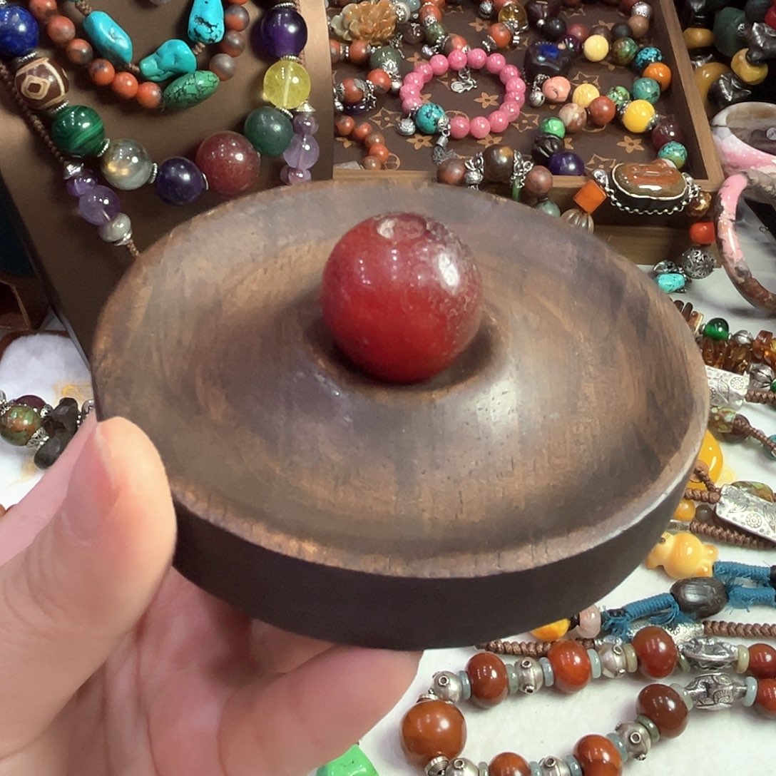 糖球老珠子diy佩珠
