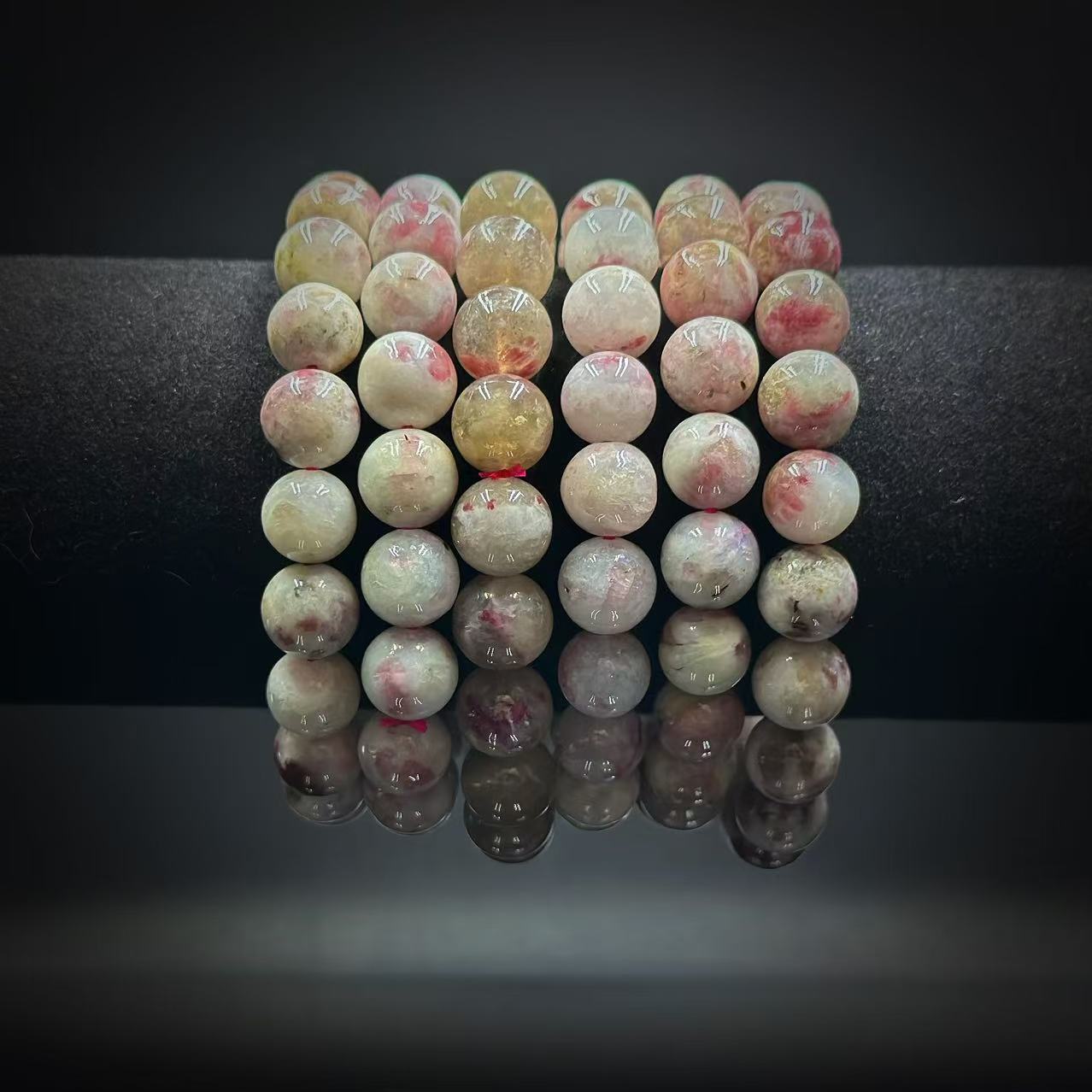 【缪老师严选】SJ1575 暗香疏影 梅花碧玺手链 多样性发其一