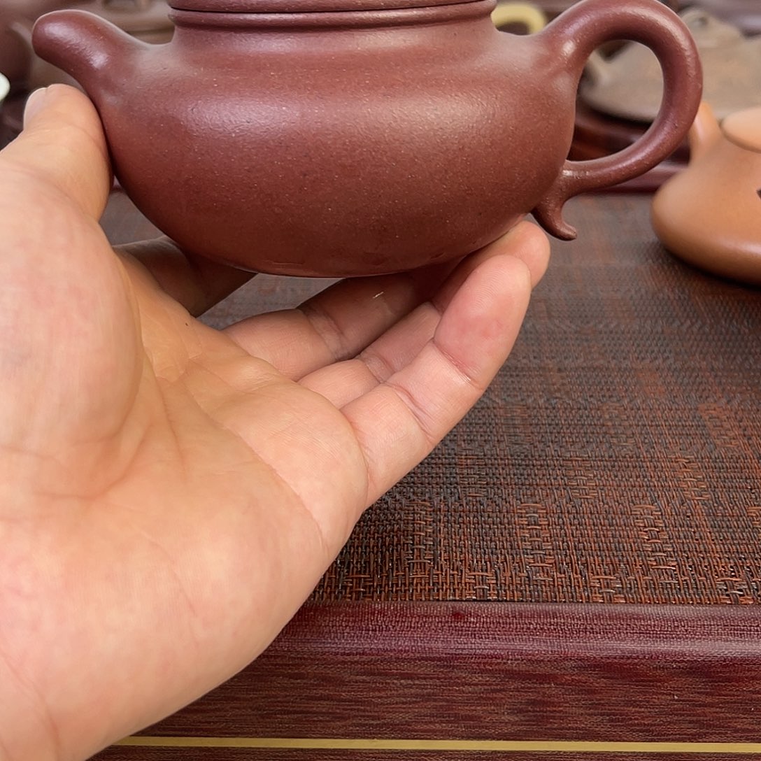 紫砂茶壶完美全砂底槽清仿古