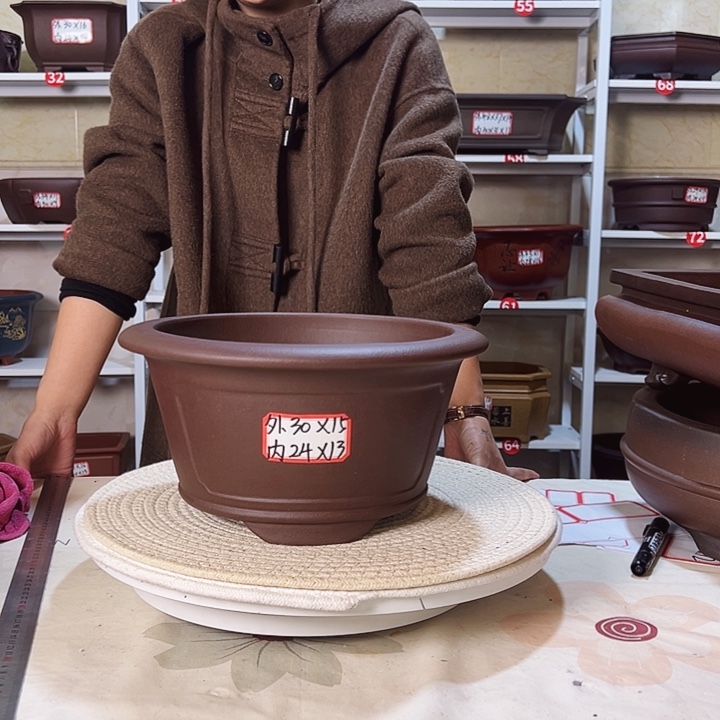 紫砂花盆紫砂花盆