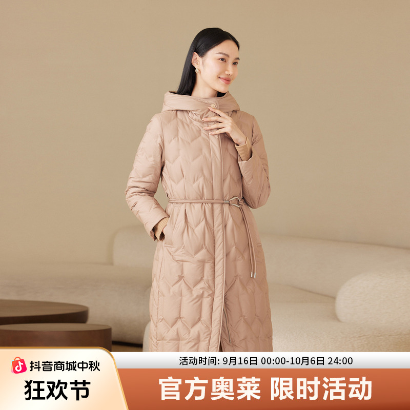 波司登商场同款秋新款女长款经典商务B40134172