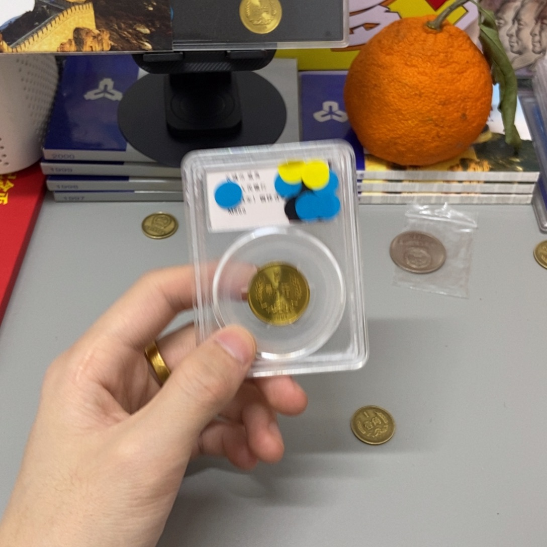 其他普通金属81年长城币二角评级69分