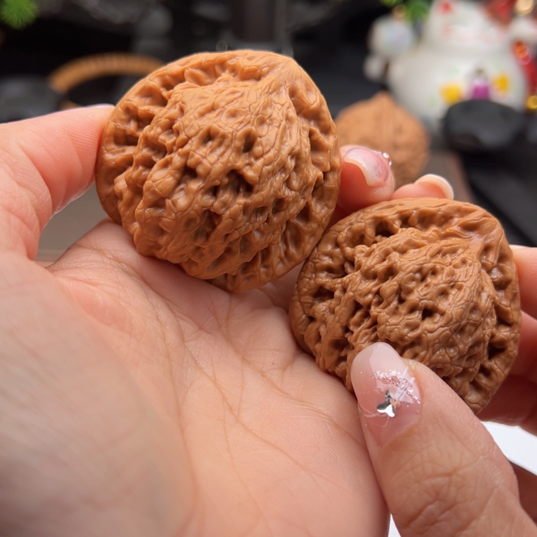 文玩核桃把件金公子46