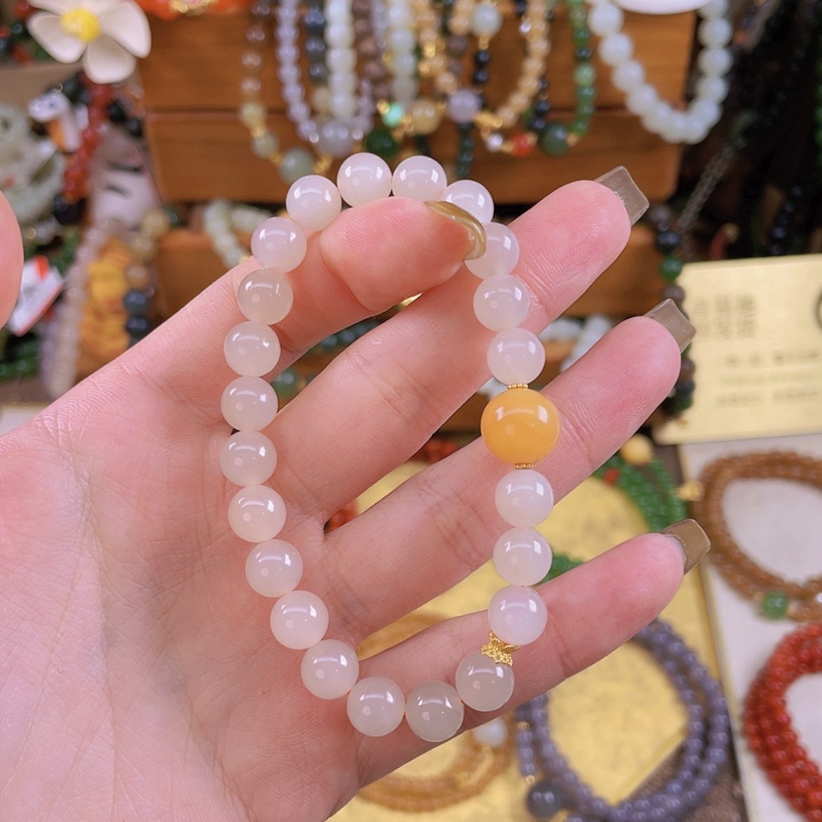 【闪购商品】和田玉手链未镶嵌