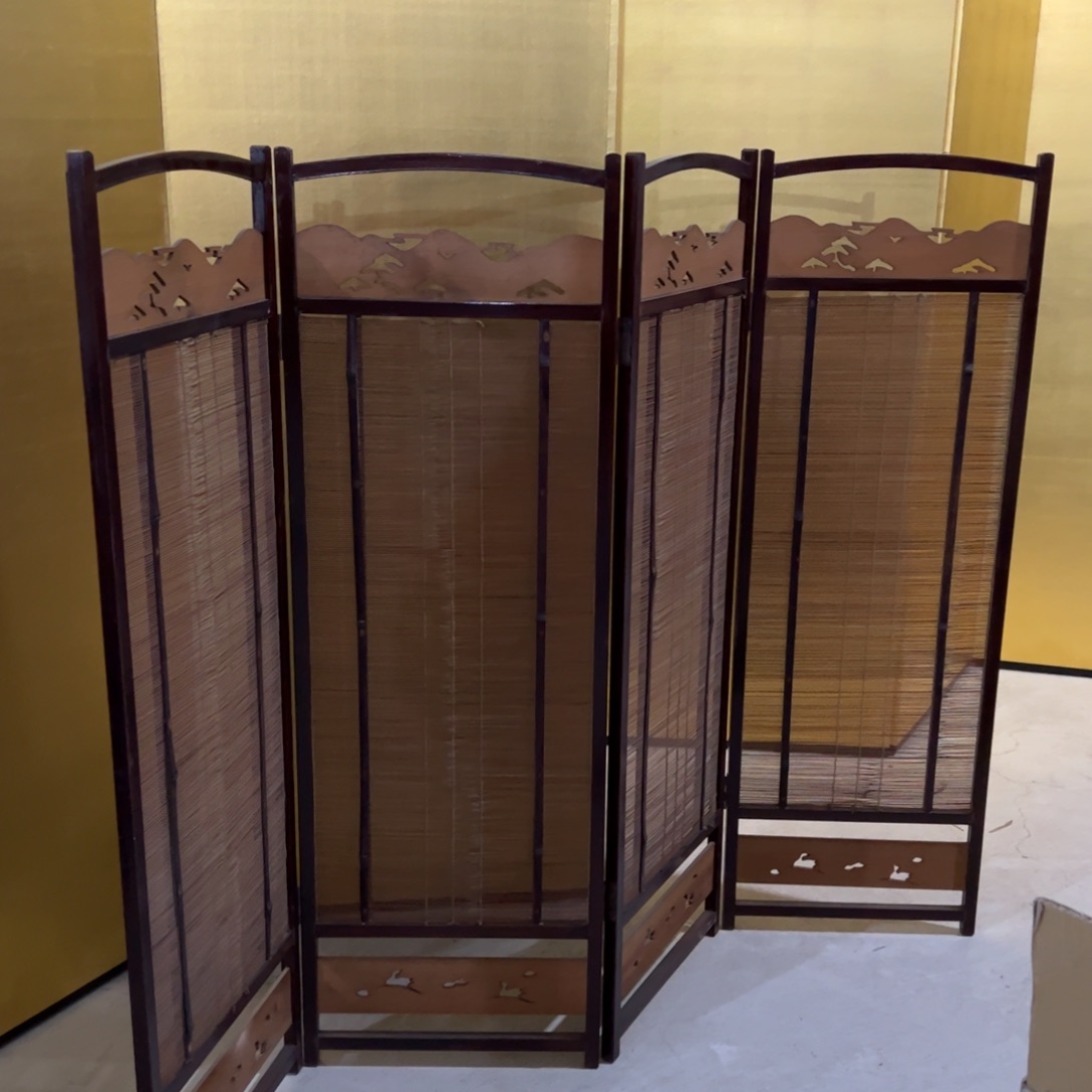 绘画屏风框画油画版画水墨山水画