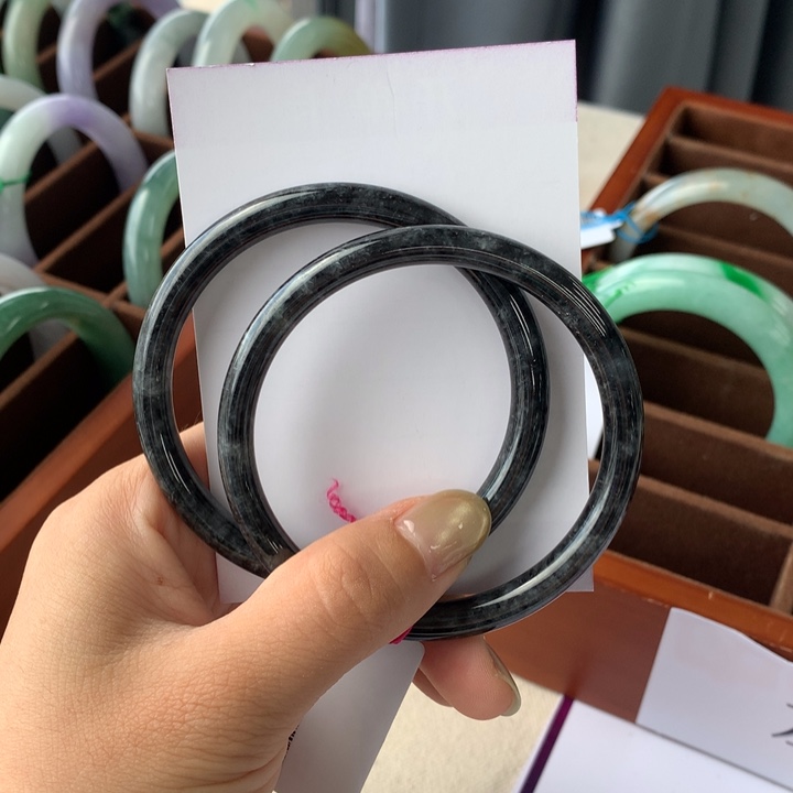 未镶嵌手链翡翠翡翠手镯57