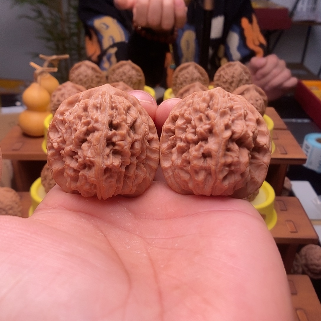 吊坠文玩核桃马老四43