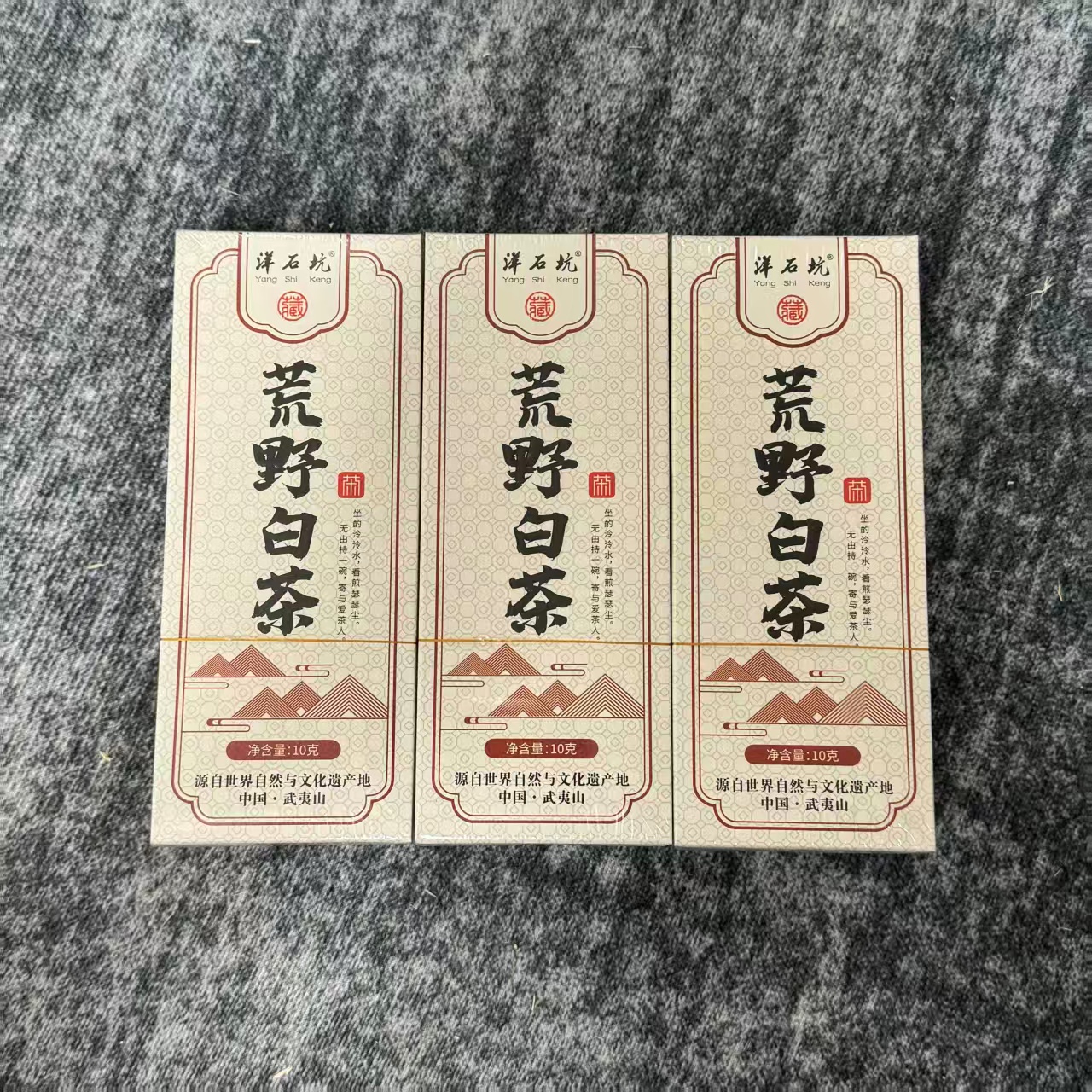 洋石坑-荒野白茶10g*3