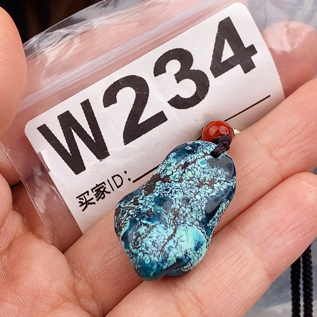 绿松石未镶嵌原矿