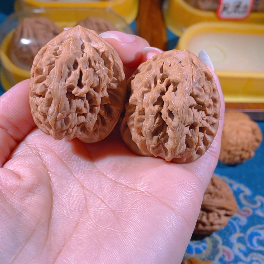 吊坠文玩核桃刘*福锦鲤