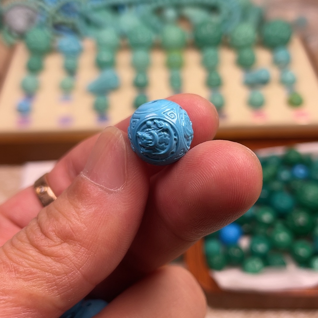 手工雕刻配饰配珠尺寸13