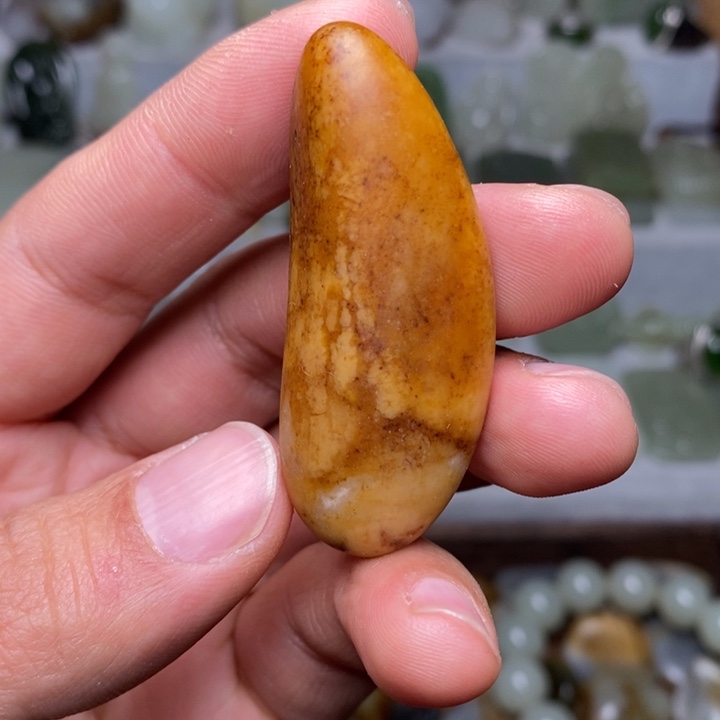 和田玉玉石籽玉22.5克未镶嵌