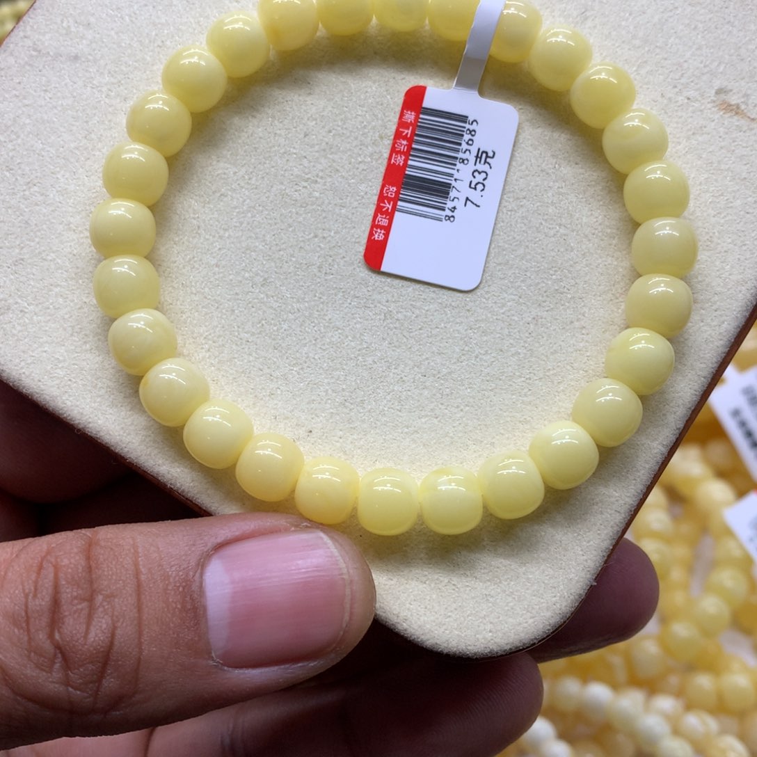 织****蜜蜡未镶嵌手链蜜蜡