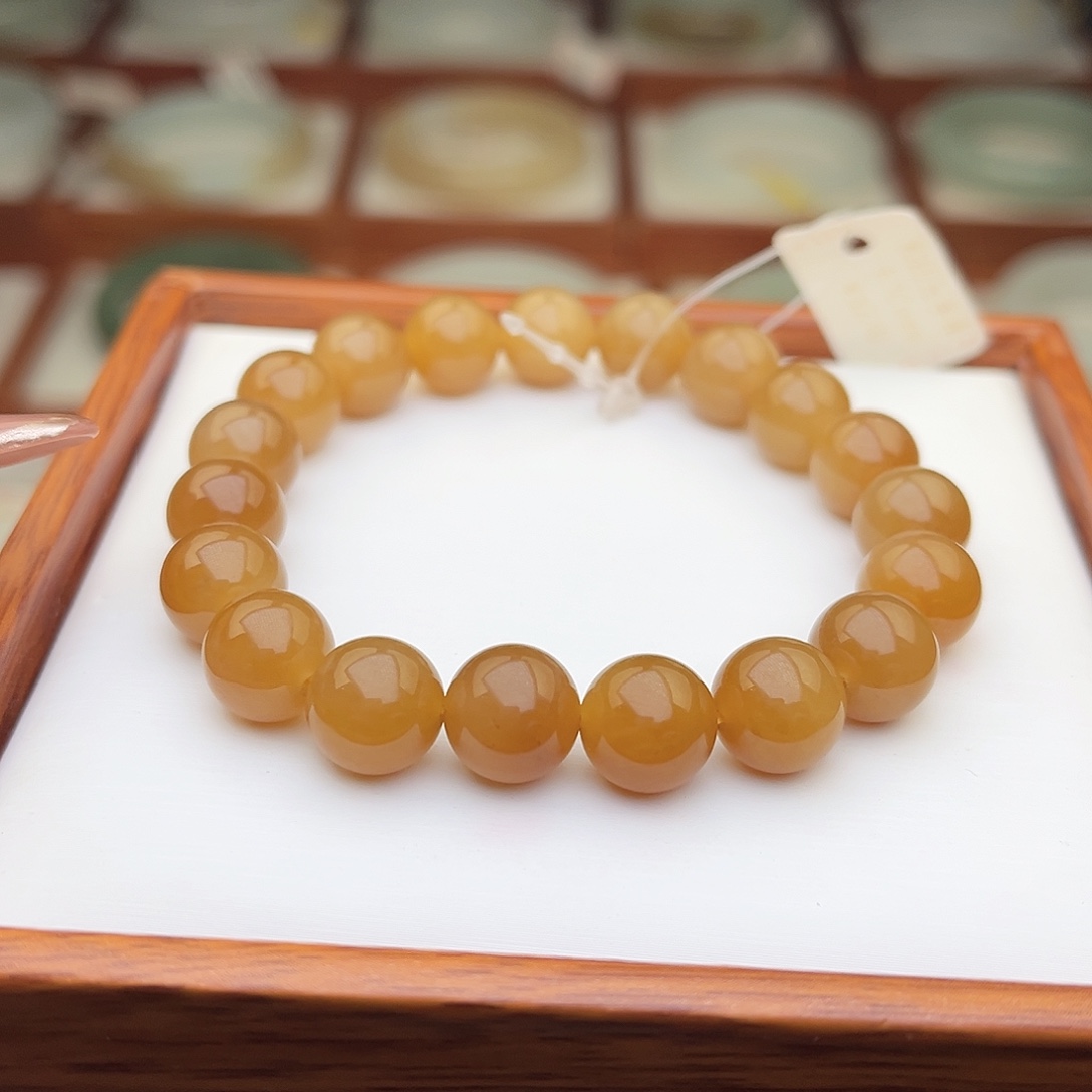 和田玉未镶嵌手串10mm