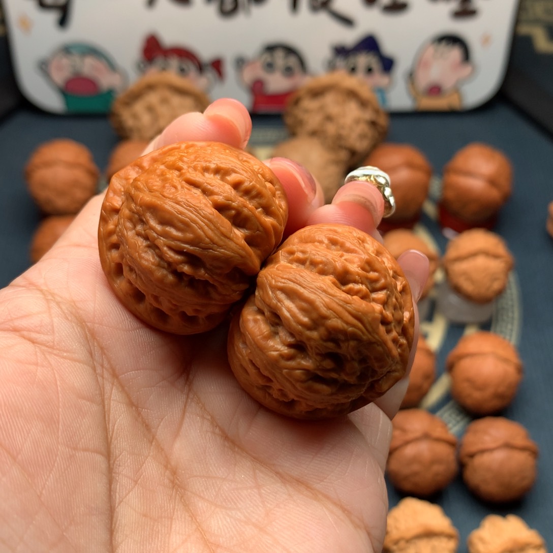 文玩核桃把件胖头陀