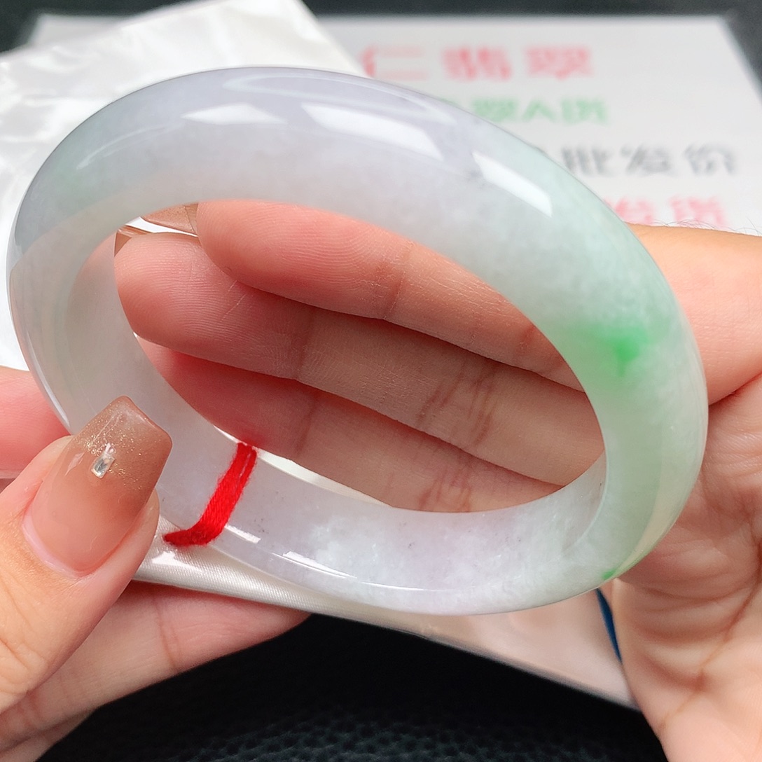 未镶嵌手镯翡翠60正圈