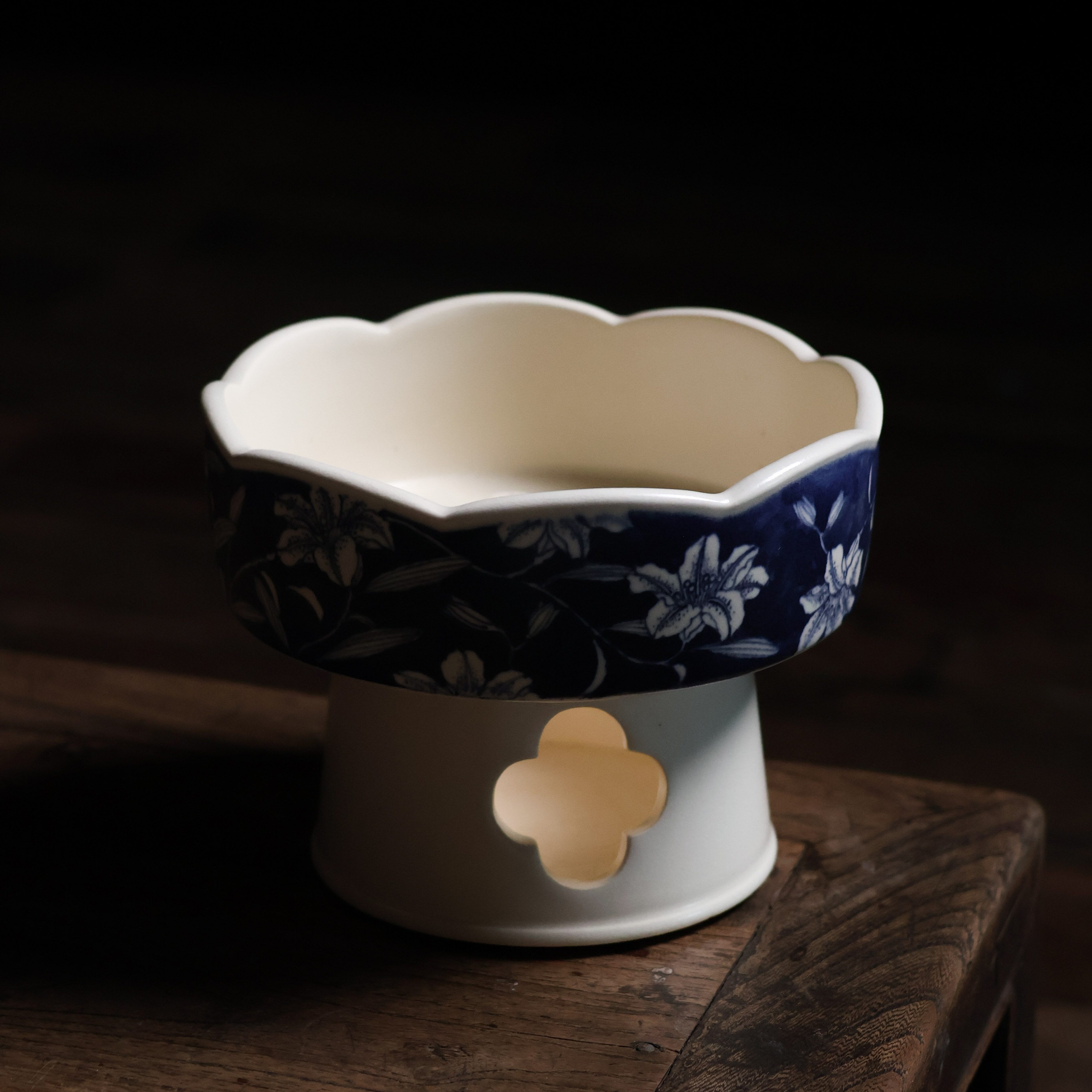 【陶珊居】梵山堂-花口海棠酒精炉（W0566）