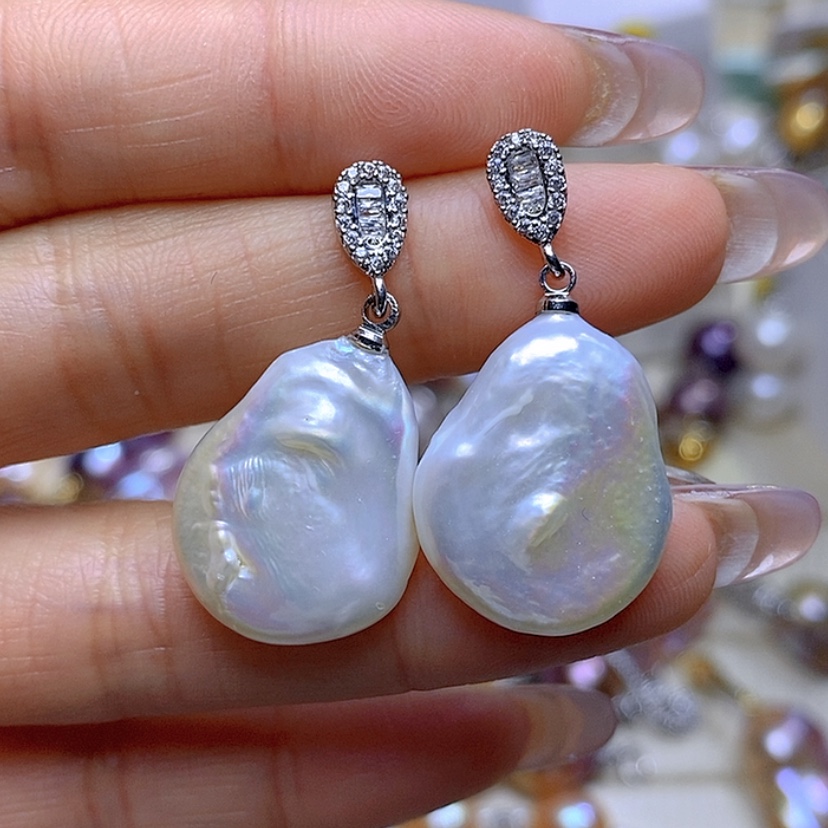 【闪购商品】淡水珍珠吊坠合金