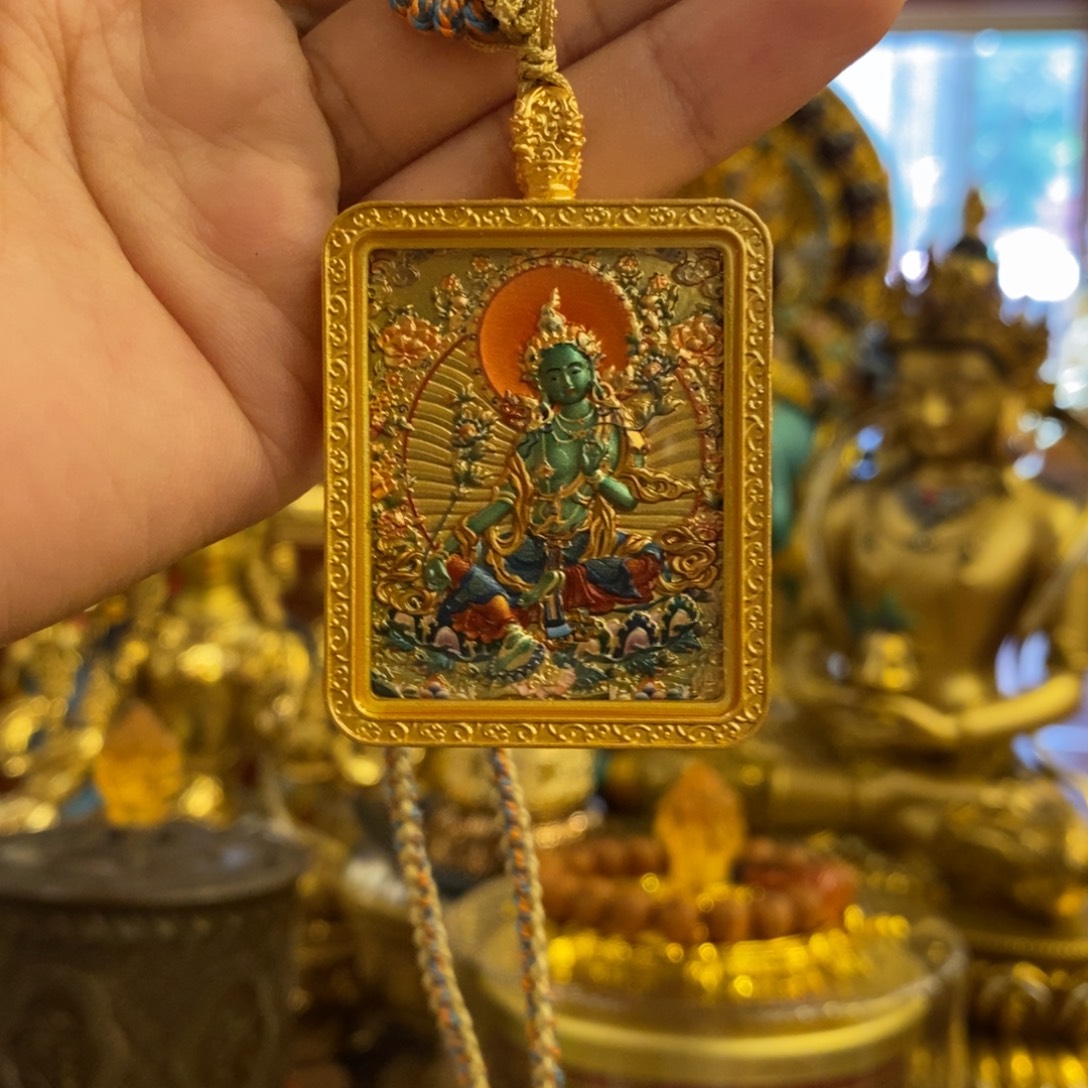 特惠特惠 绿度母 六臂 莲师 文殊 四壁 