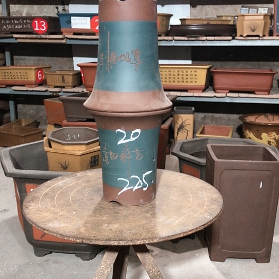 紫砂紫砂花盆包邮