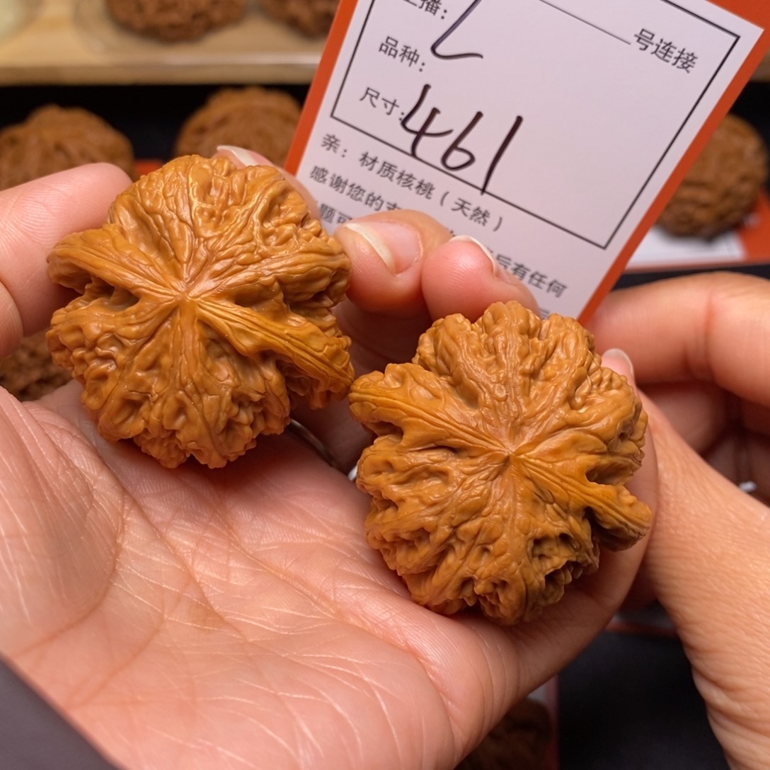 文玩核桃把件43大粗筋461号