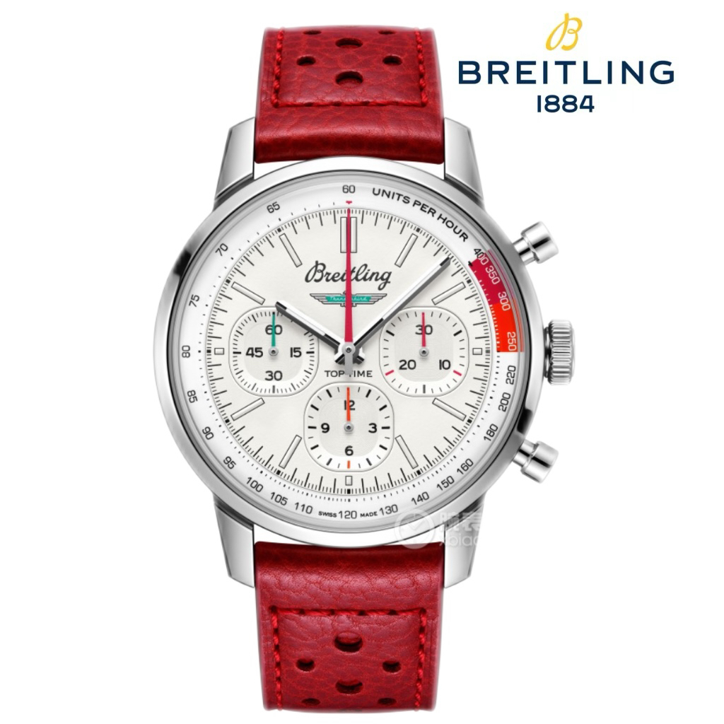 全新未使用 BREITLING/百年灵 亚虎/Top Time/公价55800/41mm/全