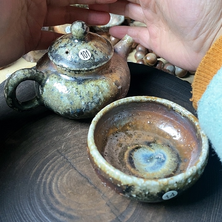 川宝福利，柴烧茶器