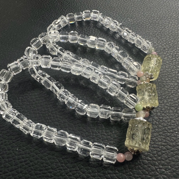 【书记甄选】原创白水晶单圈手链 多样性发一件 001ZBJC