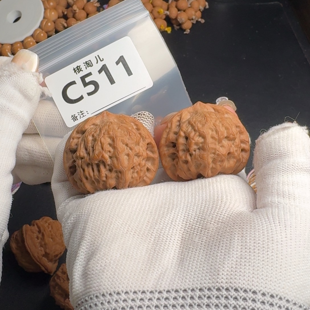 文玩核桃把件41+佛肚C511