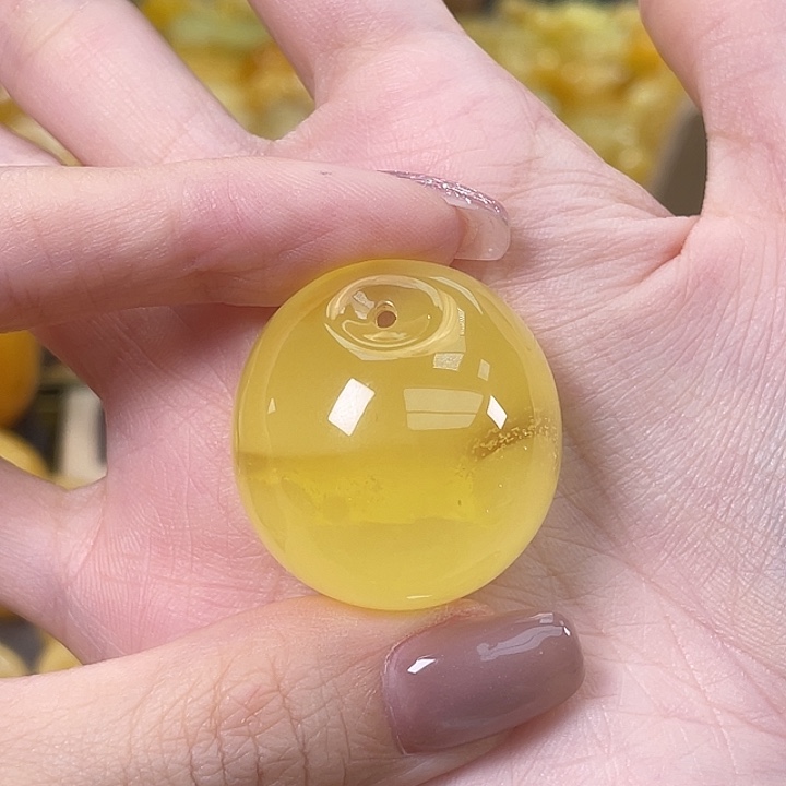 琥珀未镶嵌珠宝奇石琥珀蜜蜡J15