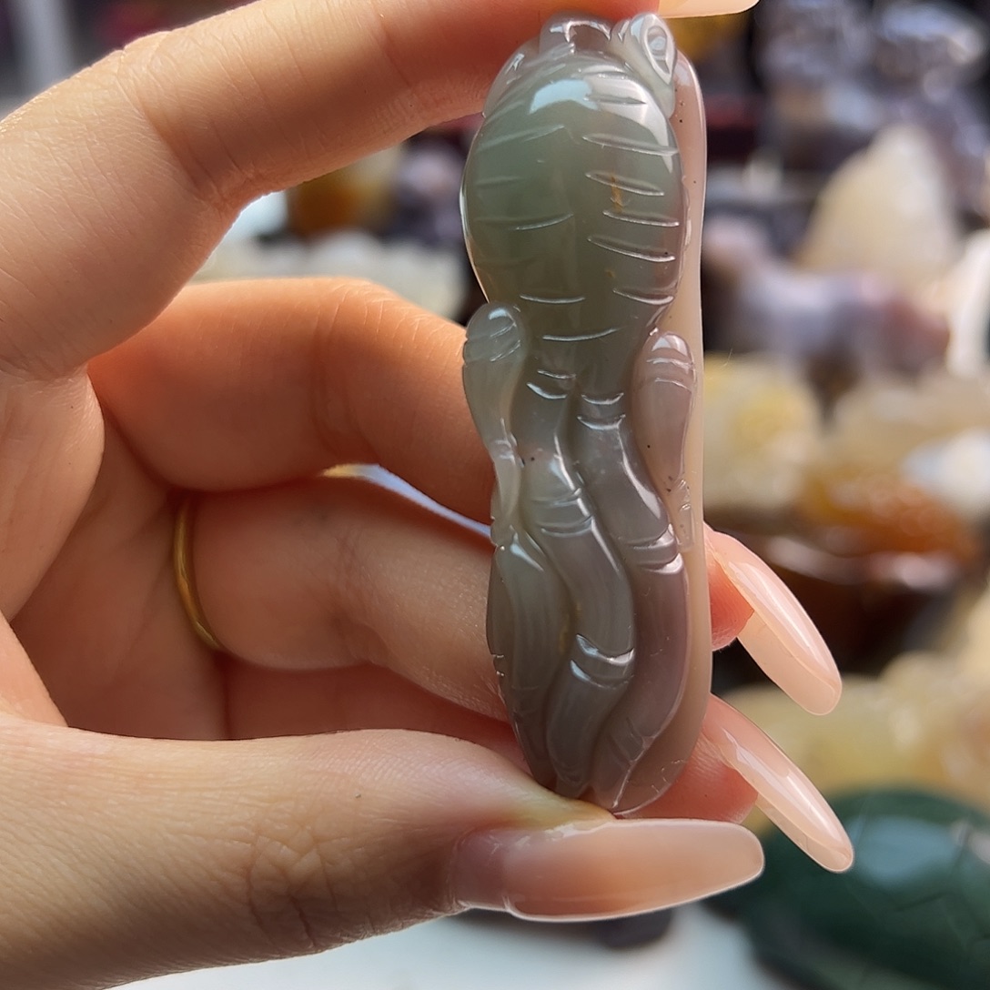 玛瑙/玉髓合金颈饰