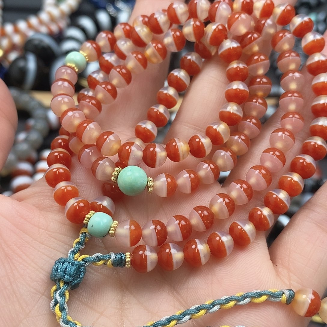 玛瑙/玉髓玛瑙手串未镶嵌