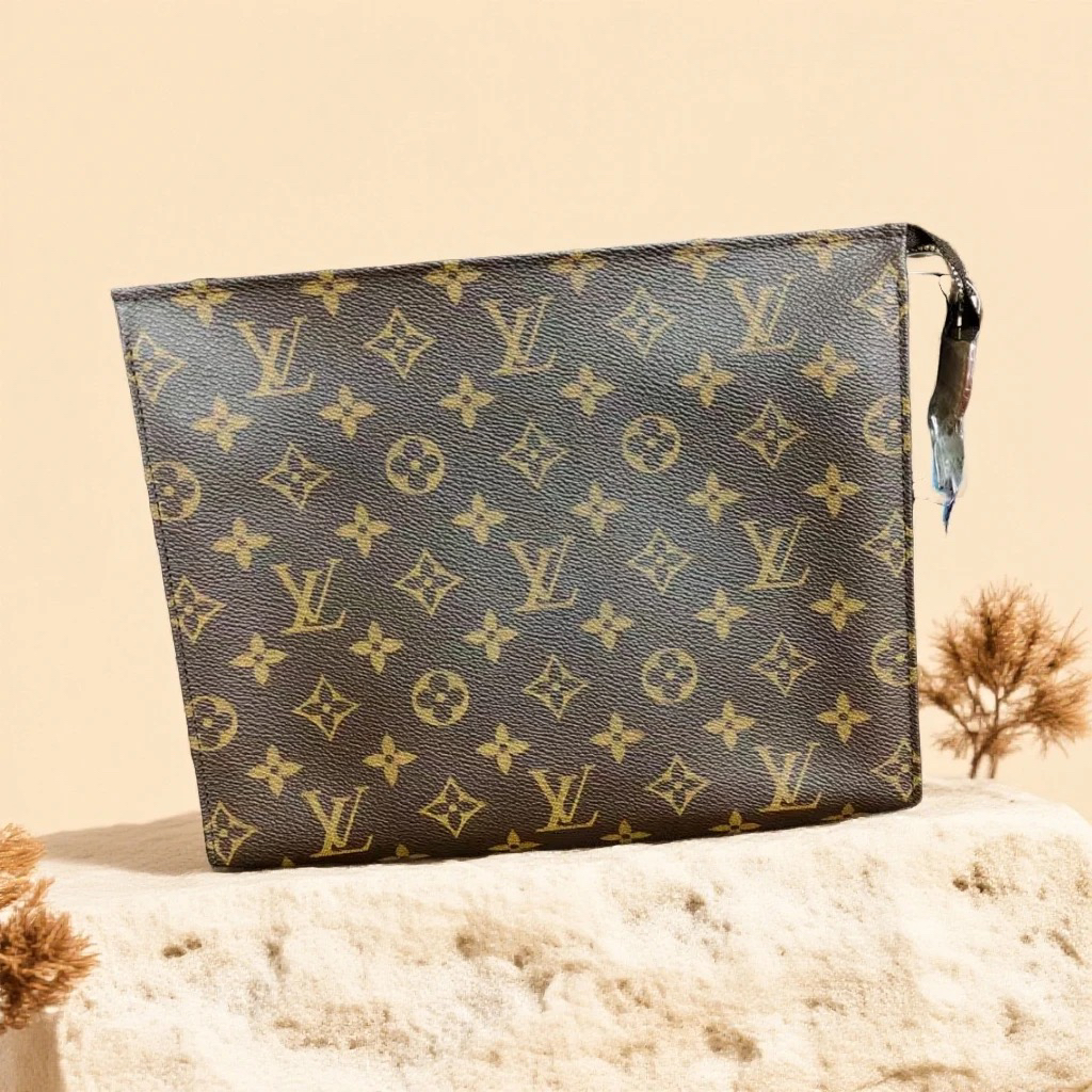 95新 LouisVuitton/路易威登 G专属/LV洗漱手拿包/07249