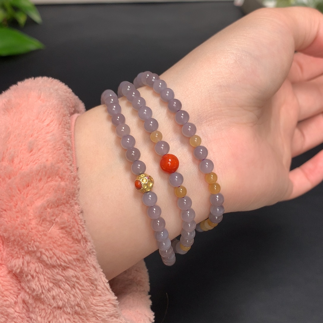 和田玉手串未镶嵌