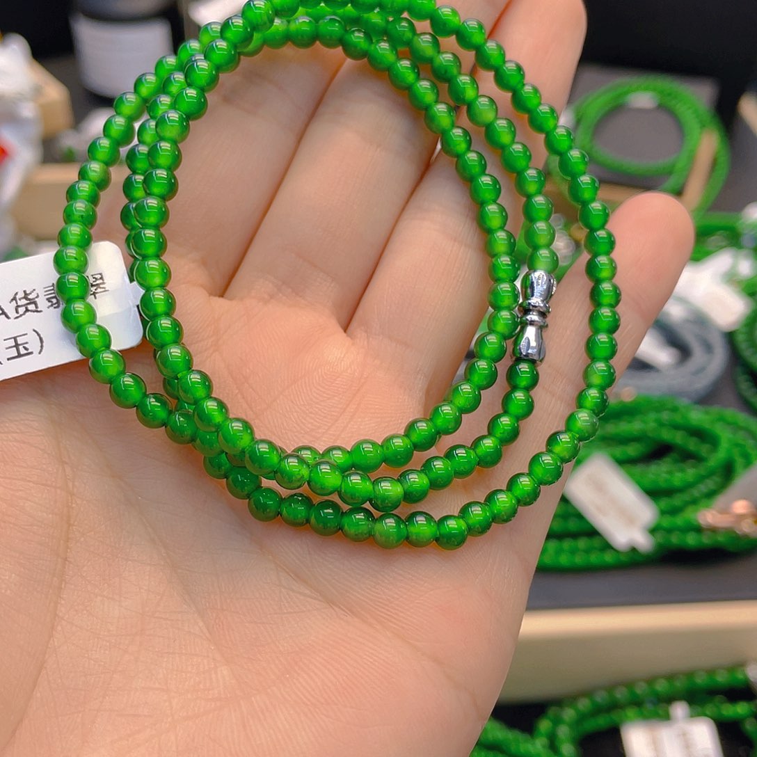 翡翠手链未镶嵌项链卡4