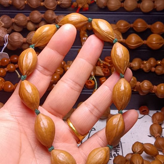 橄榄核手串/手链橄榄核手串铁核小瓜子1.3福利