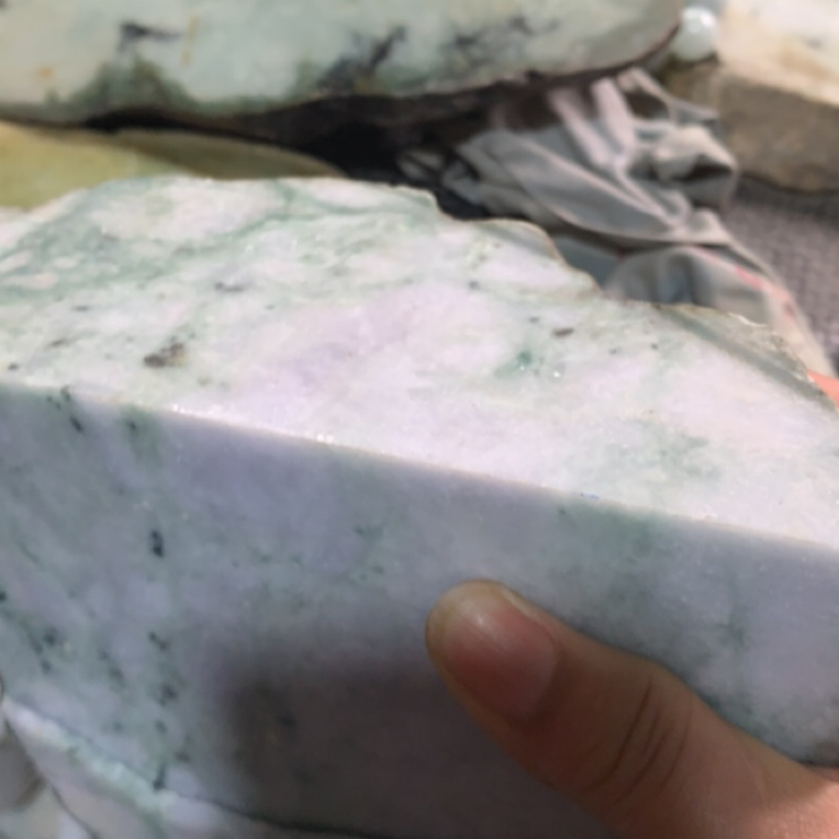 天然翡翠料子2号